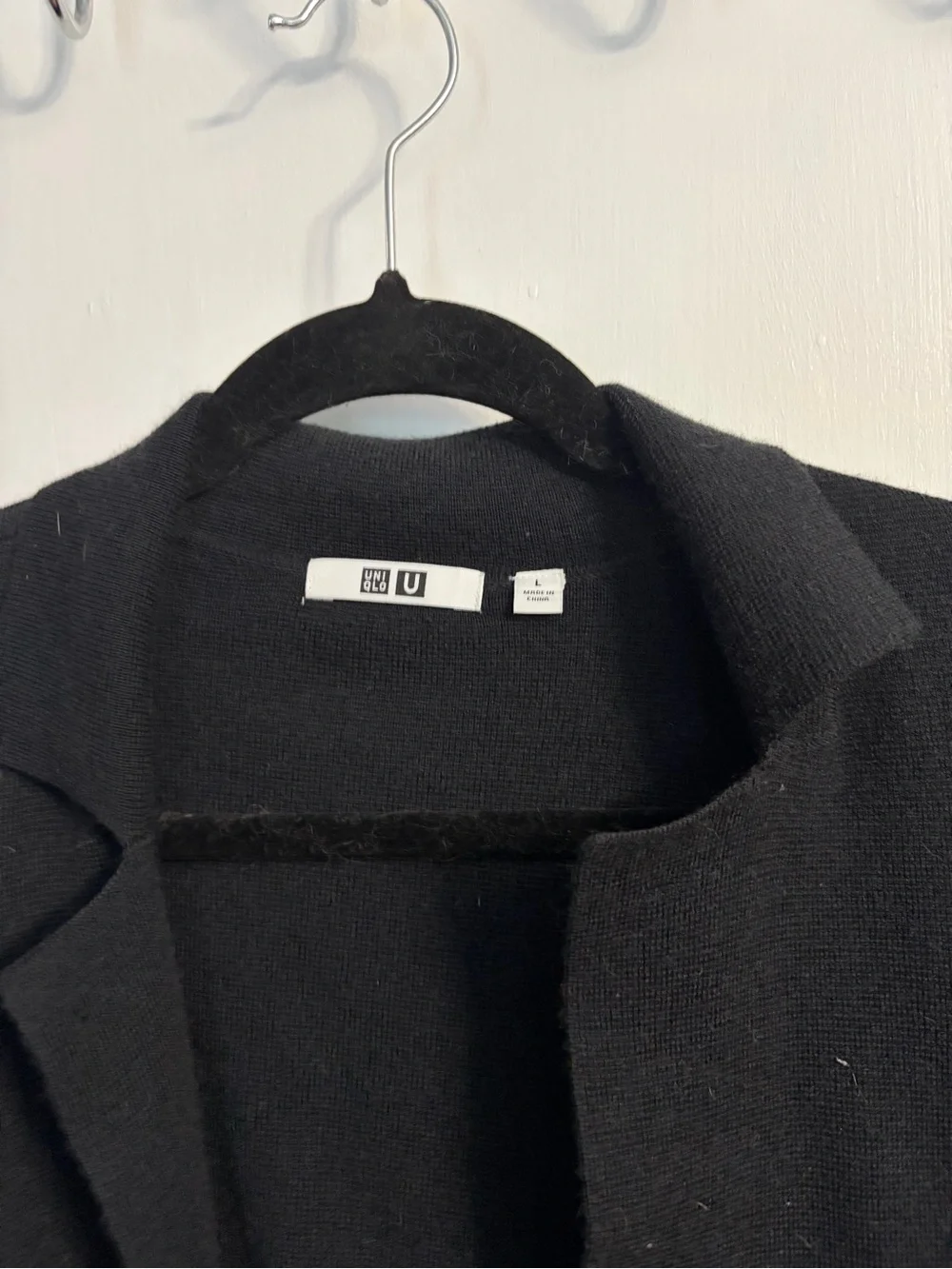 Uniqlo Men's Black Lightweight Shirt Jacket